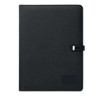 SMARTFOLDER Desky s bezdrátovou nabíječkou black