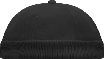 Myrtle Beach | 6 panelová čepice bez kšiltu black onesize