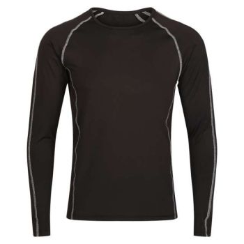PRO LONG SLEEVE BASE LAYER TOP Black 2XL