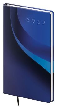 Vreckový diár A6 Vario Blue wave