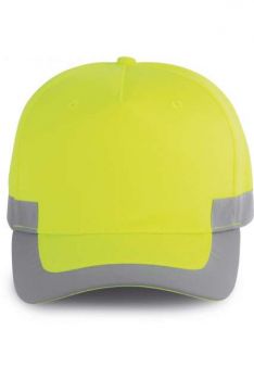 NEON CAP - 5 PANELS Fluorescent Yellow U