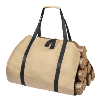 Priya prepravná taška na palivové drevo brown