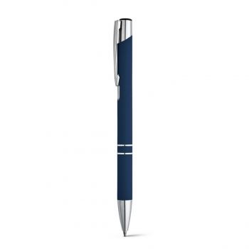 BETA SOFT. Guľôčkové pero z hliníka Modrá