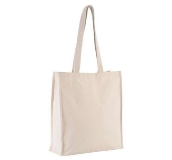 TOTE BAG WITH GUSSET Natural U