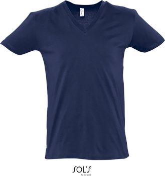 SOL'S | Pánské tričko s výstřihem do V french navy XXL