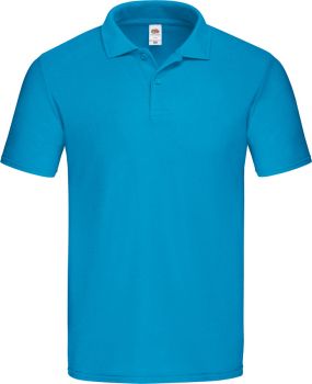 F.O.L. | Pánské piqué polo azure blue M