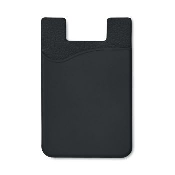 SILICARD Silikonový držák na karty black