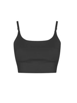 WOMEN'S RECYCLED TECH SPORTS BRA Jet Black 3XL
