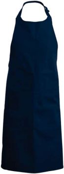 POLYESTER COTTON APRON WITH POCKET Navy U