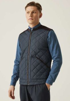 MORETON QUILTED GILET Black L