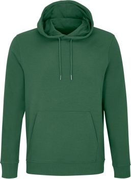 SOL'S | Unisex mikina s kapucí bottle green XL