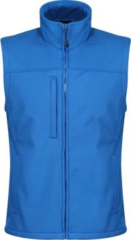Regatta | 2-vrstvá softshellová vesta „Flux“ oxford blue 3XL