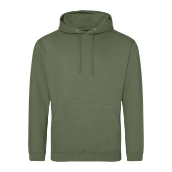 COLLEGE HOODIE Earthy Green L