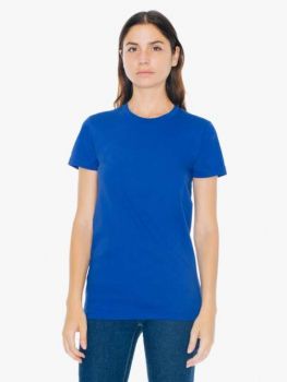 WOMEN'S FINE JERSEY SHORT SLEEVE T-SHIRT Royal Blue L