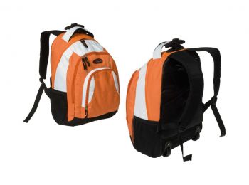 Fibri trolley backpack orange