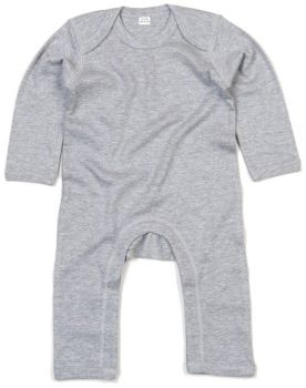 Babybugz | Dětský overal heather grey melange 6-12