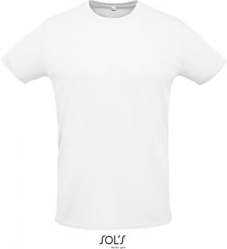 SOL'S | Unisex piqué sportovní tričko white L