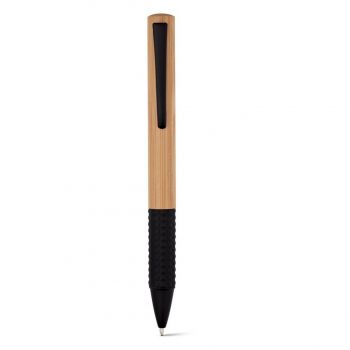 BACH. Bambusové guľôčkové pero Čierna