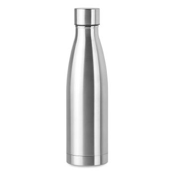 BELO BOTTLE Dvojstěnná 500ml láhev matt silver