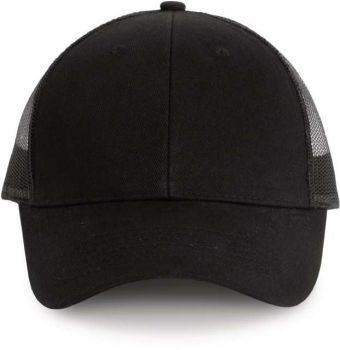 TRUCKER CAP - 6 PANELS Black/Black U