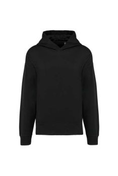 UNISEX OVERSIZED FLEECE HOODIE Black L