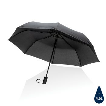 21" auto-open dáždnik Impact zo 190T RPET AWARE™ čierna