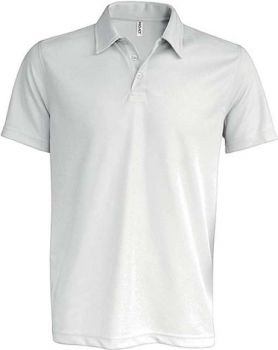 MEN'S SHORT-SLEEVED POLO SHIRT White M