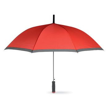 CARDIFF Deštník s EVA rukojetí red