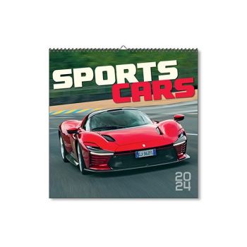 Nástenný kalendár Sports Cars 2024