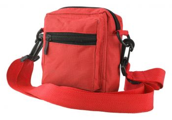 Criss shoulder bag red