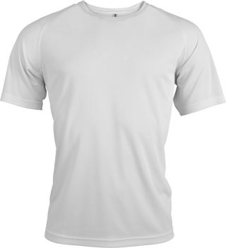 Kariban ProAct | Pánské sportovní tričko white L