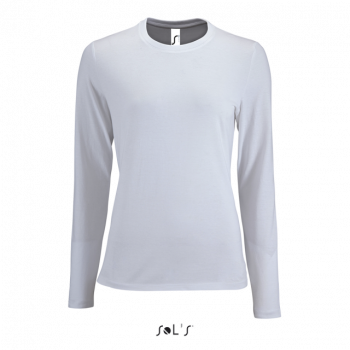 SOL'S IMPERIAL LSL WOMEN - LONG-SLEEVE T-SHIRT White L