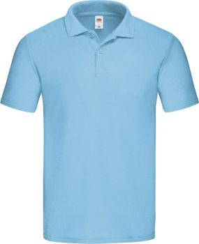 F.O.L. | Pánské piqué polo sky blue M