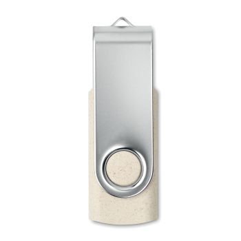 TECHMATE+ 16GB USB klíčenka              MO9871-13 beige 16G