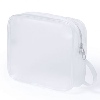 Saeki beauty bag white