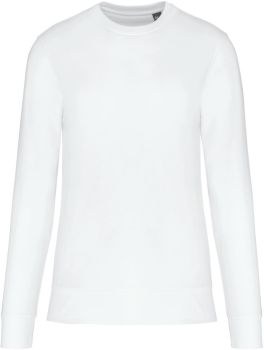 Kariban | Ekologicky šetrná mikina white XL