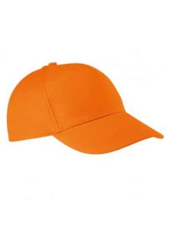 COTTON CAP - 5 PANELS Orange U