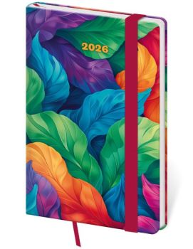 Vreckový diár Vario Tropical s gumičkou