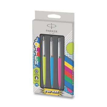 Jotter Originals Pop Art Lime/SkyBlue/Hot Pink, set 3 ks GP - blister