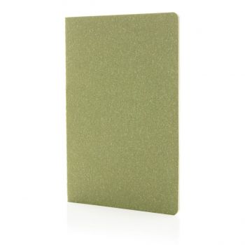 Slim zápisník A5 s mäkkou väzbou zelená