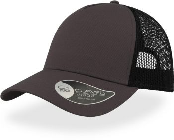 Atlantis | 5 panelová Trucker kšiltovka dark grey/black onesize