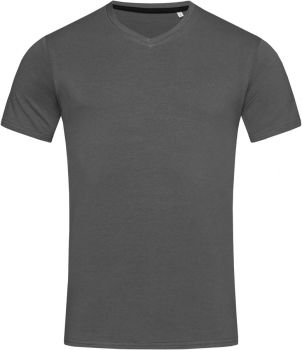 Stedman | Pánské tričko s výstřihem do V slate grey L
