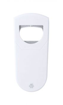 Zazu anti-bacterial bottle opener white