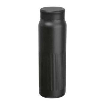 Vákuová nerezová termoska, 700 ml Čierna