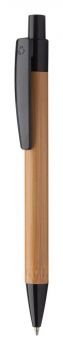 Colothic bambusové guľôčkové pero black , natural
