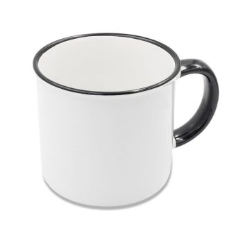 ARS keramický hrnek na sublimaci 400 ml, černá