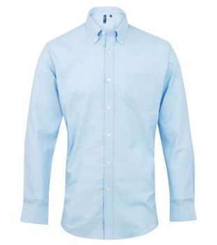 MEN’S LONG SLEEVE SIGNATURE OXFORD SHIRT Light Blue M