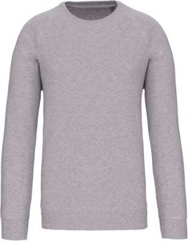 ORGANIC PIQUÉ SWEATSHIRT Oxford Grey L