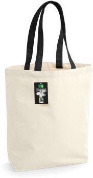 Westford Mill | Fairtrade bavlněná nákupní taška natural/black onesize