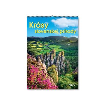 Nástenný kalendár Krásy slovenskej prírody 2027